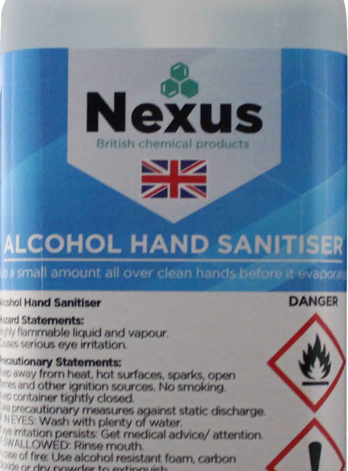 Nexus Alcohol Hand Sanitiser 12x500ml