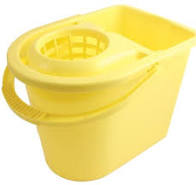 Mop Bucket & Wringer Yellow