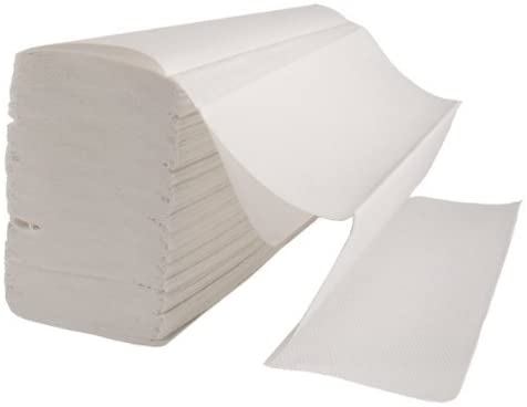 White 2ply Z Fold Hand Towels 1x3000