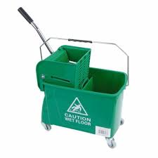 Kentucky Mop Bucket & Wringer Green