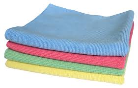 Microfibre Cloths Red 1x10